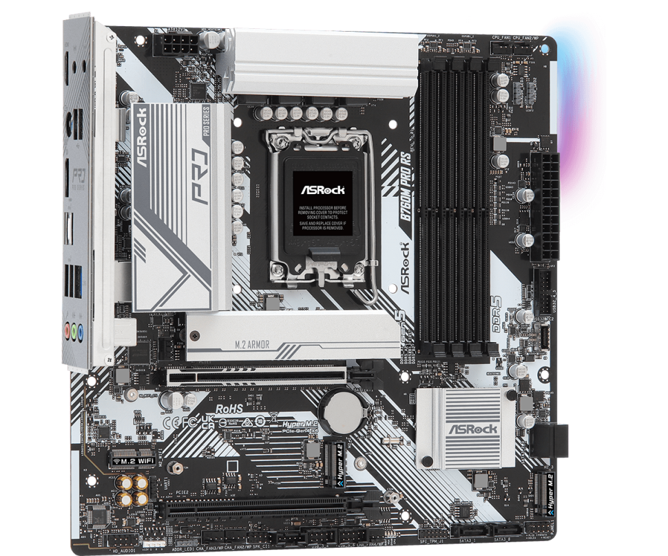 ASRock B760M PRO RS DDR5 mATX