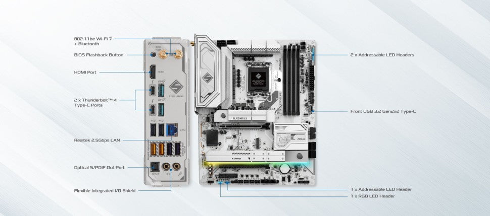 Asrock Z890 Steel Legend Wi-Fi ATX
