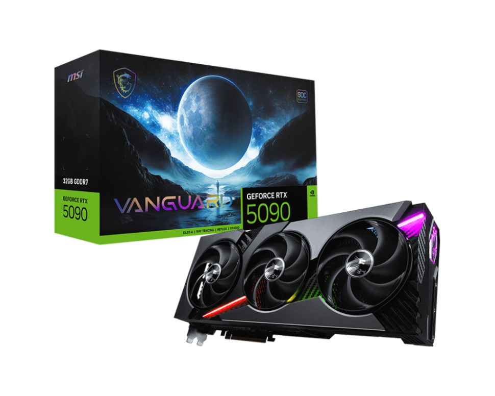 MSI GeForce RTX 5090 32G VANGUARD SOC 32GB GDDR7