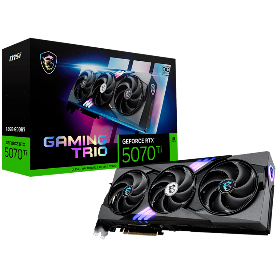 MSI RTX 5070 Ti Gaming Trio OC 16GB